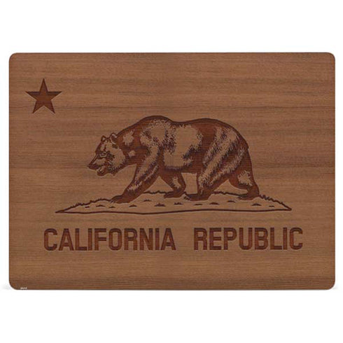 California Wood Flag Surface Laptop 2 Skin